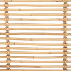 SAFAVIEH Home Collection Falyn Natural Rattan Rectangle Queen Size Headboard