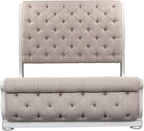 LIBERTY FURNITURE INDUSTRIES, INC. Magnolia Manor King California Upholstered Sleigh Bed