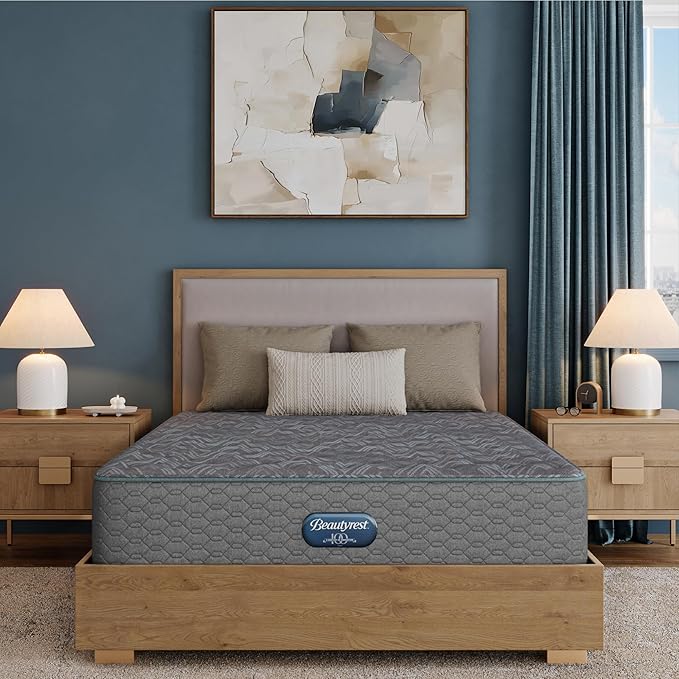 Beautyrest Prime Dream Firm 13" Mattress - Queen - Durable Pocketed Coil, Support, Pressure Relief, Cooling, Motion Separation; 100 Night Sleep Trial and 10 Year Warranty