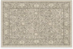 RUGGABLE x Morris & Co Washable Area Rug – Montreal Natural Stone 2x3, Stain-Resistant, Non-Slip – Small Machine Washable Rugs for Living Room, Bedroom, Hallway, Entryway & Bathroom–with Standard Pad
