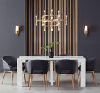 Possini Euro Design Ludlow Modern Wall Light Sconces Set of 2 Burnished Brass Gold Hardwired 4 1/2" Fixture Frosted White Glass Shade for Bedroom Bathroom Vanity Living Room Home Hallway Dining