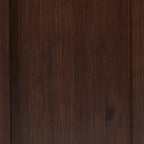 SIMPLIHOME Artisan Bedside Table - 24 inch Wide Solid Wood Nightstand Table in Russet Brown, Contemporary Bedroom Side or End Table with 1 Drawer, Open Shelf Storage and Bronze Knobs