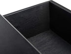 SAFAVIEH Home Collection Landers Black 3-Drawer Console Table CNS5711B