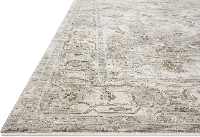 Loloi Amber Lewis Honora Collection HON-06 Grey/Taupe 3'-9" x 5'-9" Accent Rug