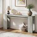 Tribesigns 70.9-Inch Long Console Table, Farmhouse Wooden Entryway Sofa Table Behind Couch, Narrow Entry Console for Living Room, Hallway, Entrance, Foyer