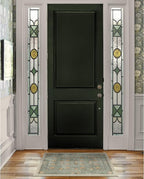 RUGGABLE x Morris & Co Washable Area Rug– Pimpernel Vintage Green 2x3, Stain-Resistant, Non-Slip – Small Machine Washable Rugs for Living Room, Bedroom, Hallway, Entryway & Bathroom–with Standard Pad
