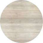 SIMPLIHOME Millbury Drum Coffee Table - 36 inch Wide Solid Mango Wood Round Living Room Table in White Wash, Contemporary Cocktail Table for Family Room or Lounge with Large Surface, Assembled