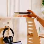 ModDesk Adjustable Desk, Standing Desk, Natural