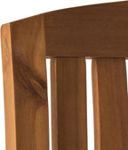 Christopher Knight Home Selma Acacia Rocking Chair with Cushion, Teak Finish