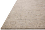 Loloi Chris Loves Julia Louisa Collection LOI-02 Oatmeal/Slate 9'-6" x 13'-1", .38" Pile Height, Area Rug