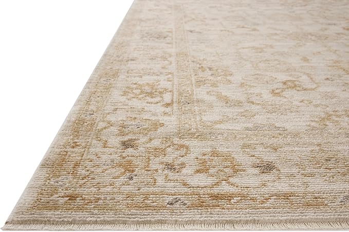Loloi Magnolia Home by Joanna Gaines Pace Collection PAC-02 Natural/Gold 2'-6" x 10'-0" Runner Rug