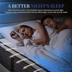 CH CHARME HOUSE Twin XL Mattress, 14 Inch Twin XL Size Hybrid Mattress in a Box, Medium Feel Foam and Individual Pocket Springs, Extra Edge Support, Pressure Relief, CertiPUR-US
