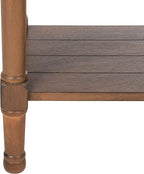 SAFAVIEH Home Collection Primrose Brown 3-Drawer Console Table