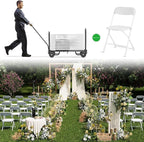 20 Pack Folding Chairs,Heavy Duty Plastic Stackable Chairs for Indoor Outdoor Use,350lb Capacity Portable Event Chairs with Steel Frame, Wedding,Party,Office,Dining (No Assembly Required)