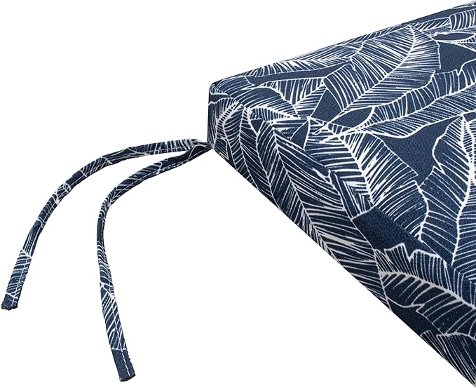 Tommy Bahama Bench Cushion, 44" X 16" X 2.5", Pacific Zaffre