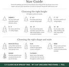 Balsam Hill 7.5ft Pre-Lit Classic Blue Spruce - Artificial Christmas Tree with 1000 Clear Incandescent Lights, Easy Plug Technology, Premium Stand for Indoor Holiday Decorating