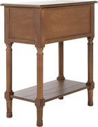 SAFAVIEH Home Collection Primrose Brown 3-Drawer Console Table