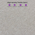 PURPLE LEAF Outdoor Dining Set for 4 All-Weather 5 Pieces Patio Aluminium Dining Table and Rope Weave Chairs Included Cushions for Backyard Deck Indoor Decor Kitchen Patio Furniture Set Gray and Navy