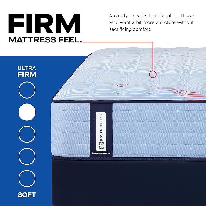 Sealy Posturepedic® Fayette 13" Firm Tight Top Innerspring Mattress - California King