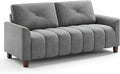 LIKIMIO Loveseat Sofa 79in, 3 Seater Couch, Modern Cloud Sofa with 23in Deep Seat with Armrest, Back Support, Easy Assembly Oversized Loveseat for Living Room, Bedroom, Office