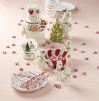 Lenox 894915 Happy Holly Days Snow Globe, Christmas & Holiday Decor