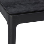 NTC Mingle 71 Inch Modern Design, Rectangular Dinner Table for Dining Room, Living Room Furniture, Effortless Assembly, Burnt Black