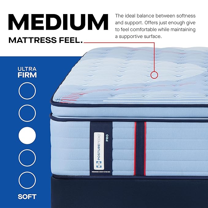 Sealy Posturepedic® Pro Haverford 15" Medium Pillowtop Innerspring Mattress - Queen