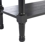 SAFAVIEH Home Collection Primrose Black 3-Drawer Console Table