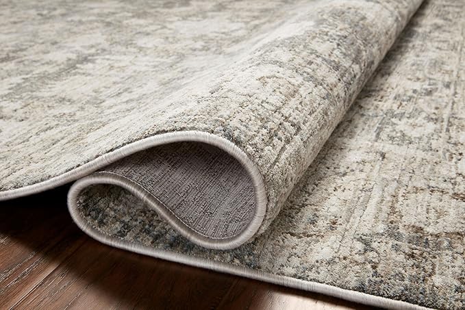 Loloi Amber Lewis Honora Collection HON-02 Slate/Beige 2'-0" x 3'-4" Accent Rug