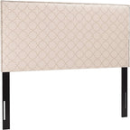 Safavieh Home Sydney Modern Pale Pink and Beige Headboard, Queen