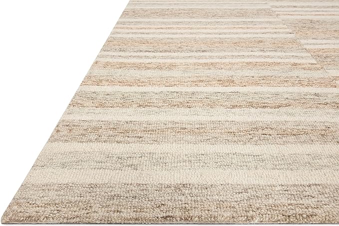 Loloi Chris Loves Julia Chris Collection CHR-03 Ivory/Clay 2'-6'' x 7'-6'', .50" Pile Height, Runner Rug