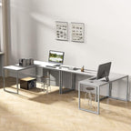 SHW Mission 48-Inch Home Office Computer Desk, White