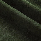 Foindtower Pack of 2 Soft Textured Chenille Throw Decorative Pillow Covers Square Accent Solid Cushion Cover Neutral Farmhouse Pillow Case for Couch Sofa Bedroom Living Room 22x22 Inch,Dark Green