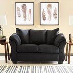 Signature Design by Ashley Darcy 1` Loveseat, Black