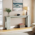 Tribesigns 70.9-Inch Long Console Table, Farmhouse Wooden Entryway Sofa Table Behind Couch, Narrow Entry Console for Living Room, Hallway, Entrance, Foyer