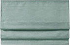 Madison Park Cordless Roman Shades Faux Silk Shade with Sheen 1-Panel Privacy, Room Darkening, Energy Efficient, Thermal Insulated Window Blind for Bedroom, Living Room Décor, 33"W x 64"L Como, Green