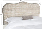 Safavieh Home Collection Imelda White Washed Headboard (Queen)