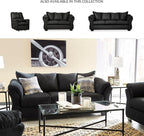 Signature Design by Ashley Darcy 1` Loveseat, Black
