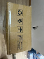 Tribesigns 63-Inch Long Console Table, Farmhouse Entryway Table with 2 Drawers and X-Shaped Legs, Narrow Sofa Furniture Behind The Couch for Entrance, Hallway, Living Room, Warm Brown