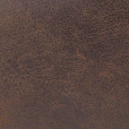 SIMPLIHOME Gabbie 36 inch Wide Contemporary Square Square Coffee Table Storage Ottoman in Distressed Chestnut Brown Vegan Faux Leather, Assembled, for The Living Room, Entryway and Family Room