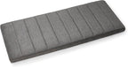 Hearth & Harbor Upholstered King Headboard - Easy Assemble Channel Stitched Headboard King Size Bed - Wall Mounted Headboards with 3D Soundproof Wall Panels Peel & Stick Floating Headboards, Grey