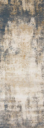 Loloi Teagan Collection TEA-08 Ivory/Mist 7'-11" x 10'-6" Area Rug, Large, Soft Neutral Rug, High-Traffic for Living Room, Bedroom, Home Office, Dining Area