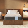 FLEXISPOT 10'' Twin XL Size Cooling Gel Memory Foam Mattress, Viscose from Bamboo, Medium Firm, 10-Year Warranty, Mattress-in-A-Box, Certi-PUR & Oeko-TEX Certified, Washable, Fire-Resistant.