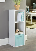 ClosetMaid 3 tier 1024 Cubeicals Organizer, 3-Cube, White