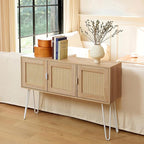 Netstar Entryway Table, Sofa Table, Console Tables for Entryway, Behind Couch Sofa Narrow Long, Foyer Tables w/Storage Drawers for Entry Way Hallway Living Room Home Decor, Wood Boho Farmhouse, Wood