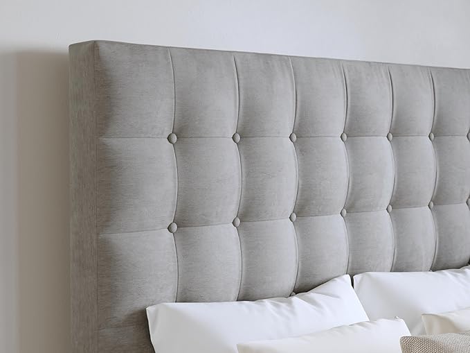Grey Sutton King Headboard