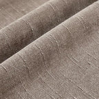 Foindtower Set of 2 Textured Chenille Throw Decorative Pillow Covers Square Accent Solid Cushion Cover Neutral Farmhouse Lumbar Pillow Case for Couch Sofa Bedroom Living Room 12x24 Inch,Light Taupe