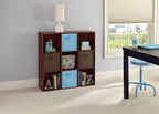 ClosetMaid 4105 Cubeicals Organizer, 9-Cube, Dark Cherry