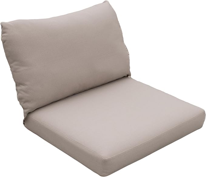 Tommy Bahama Deep Seating Lounge Cushion, 26" X 26" X 4", Bamboo Bay Sand