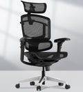 FLEXISPOT ErgoX-PRO Ergonomic Office Chair Black – AeroWeave 5.0 Mesh Seat, 5D Lumbar, 7D Armrests, 4D Headrest, 551LBS Capacity – Office, Gaming, Home